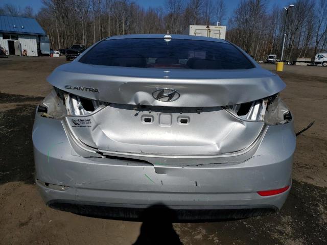 5NPDH4AE2GH695087 - 2016 HYUNDAI ELANTRA SE SILVER photo 6