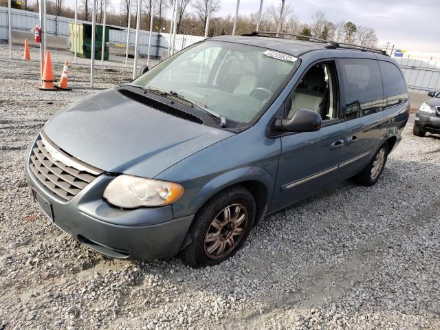 2A4GP54L96R757399 - 2006 CHRYSLER TOWN & COU TOURING მწვანე ფოტო 1