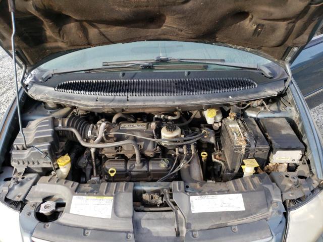 2A4GP54L96R757399 - 2006 CHRYSLER TOWN & COU TOURING მწვანე ფოტო 11