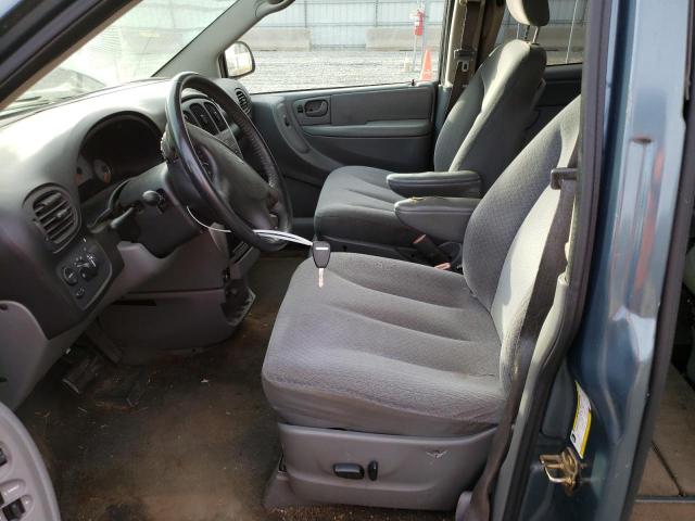 2A4GP54L96R757399 - 2006 CHRYSLER TOWN & COU TOURING მწვანე ფოტო 7