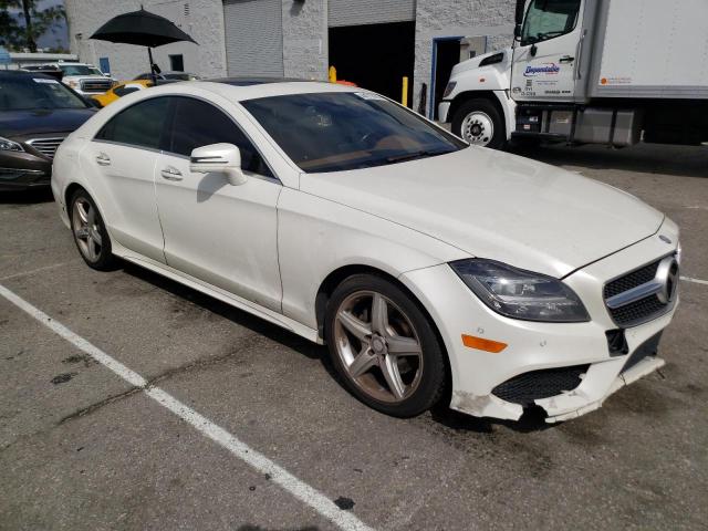 WDDLJ6HB5FA143957 - 2015 MERCEDES-BENZ CLS 400 4MATIC WHITE photo 4