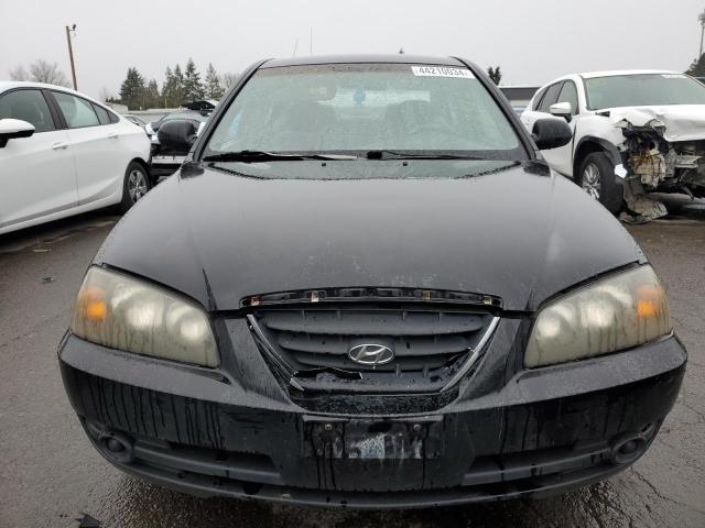 KMHDN46D34U882456 - 2004 HYUNDAI ELANTRA GLS BLACK photo 5