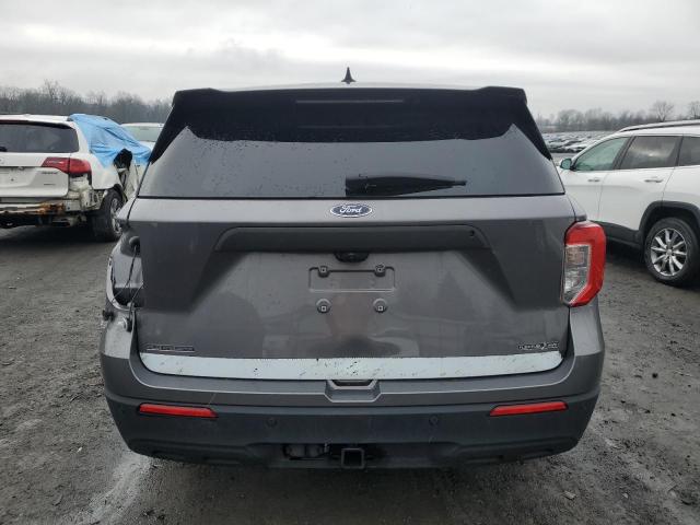 1FM5K8AB6LGC95157 - 2020 FORD EXPLORER POLICE INTERCEPTOR GRAY photo 6