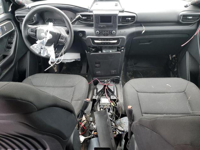 1FM5K8AB6LGC95157 - 2020 FORD EXPLORER POLICE INTERCEPTOR GRAY photo 8