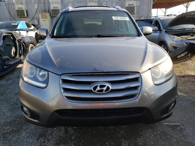 5XYZH4AG4CG108526 - 2012 HYUNDAI SANTA FE SE GRAY photo 5