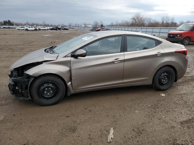 5NPDH4AE4FH583647 - 2015 HYUNDAI ELANTRA SE TAN photo 1