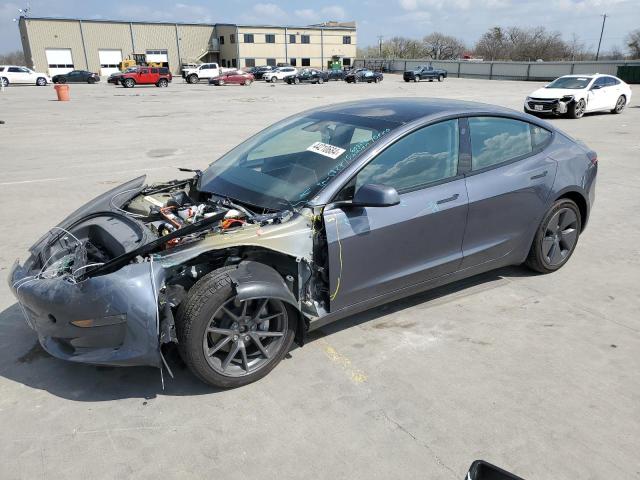 5YJ3E1EB0PF602276 - 2023 TESLA MODEL 3 GRAY photo 1