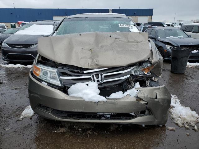 5FNRL5H20DB045609 - 2013 HONDA ODYSSEY LX BROWN photo 5