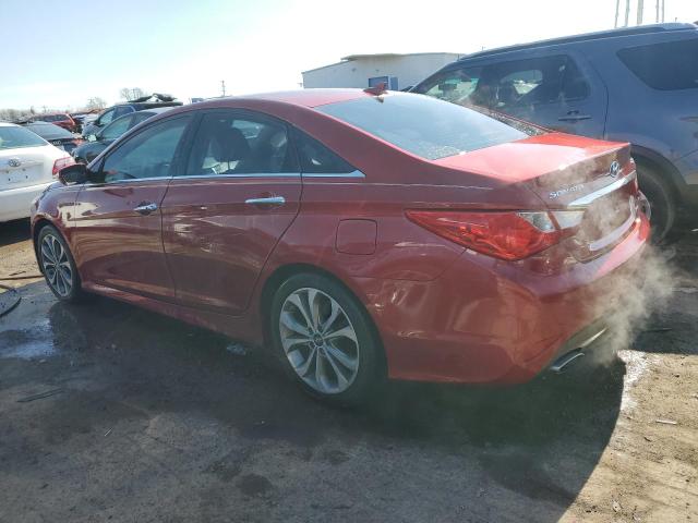 5NPEC4AB0EH924503 - 2014 HYUNDAI SONATA SE RED photo 2