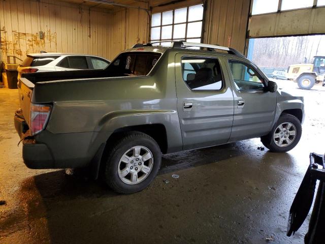 2HJYK16537H552230 - 2007 HONDA RIDGELINE RTL GREEN photo 3