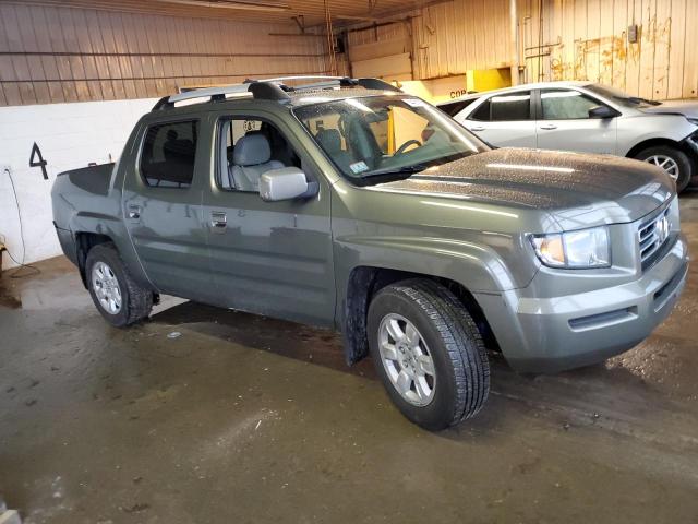 2HJYK16537H552230 - 2007 HONDA RIDGELINE RTL GREEN photo 4