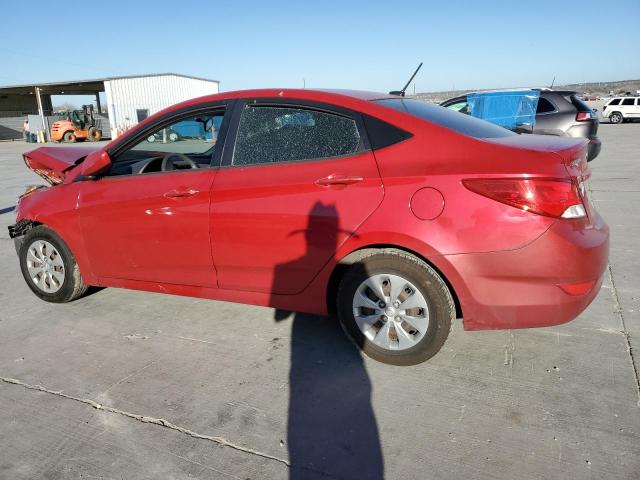 KMHCT4AE6FU859743 - 2015 HYUNDAI ACCENT GLS RED photo 2