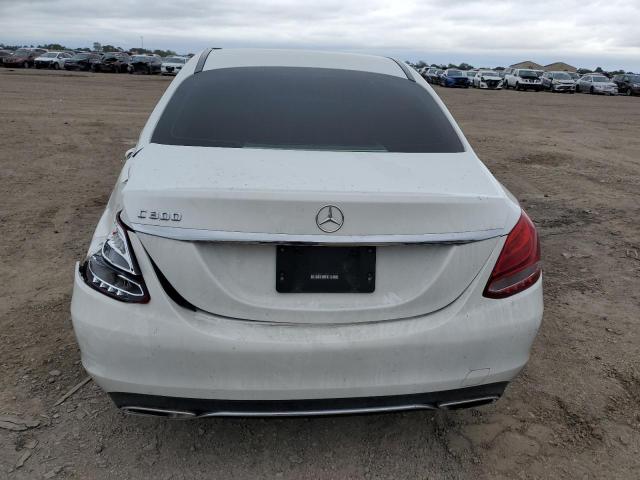 55SWF4JB7GU123370 - 2016 MERCEDES-BENZ C 300 WHITE photo 6