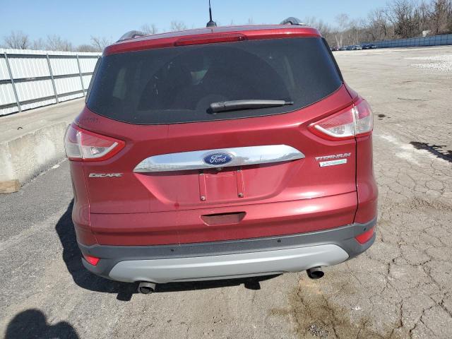 1FMCU0JX3FUA06868 - 2015 FORD ESCAPE TITANIUM BURGUNDY photo 6