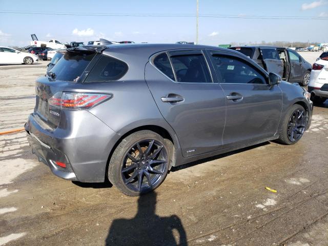 JTHKD5BH2G2260460 - 2016 LEXUS CT 200 GRAY photo 3