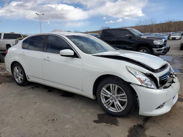 JN1DV6AP1CM812067 - 2012 INFINITI G25 BASE WHITE photo 4