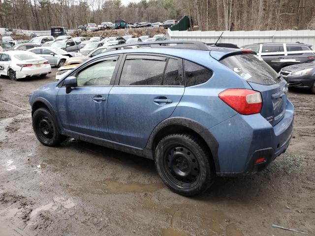 JF2GPABC2HH278209 - 2017 SUBARU CROSSTREK PREMIUM BLUE photo 2