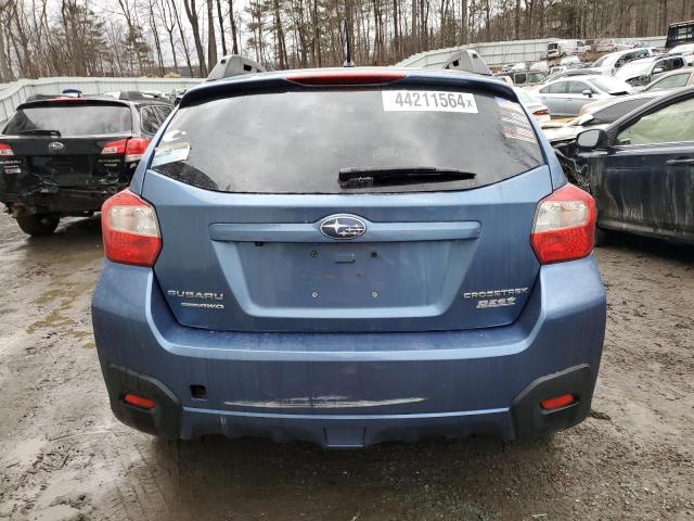 JF2GPABC2HH278209 - 2017 SUBARU CROSSTREK PREMIUM BLUE photo 6