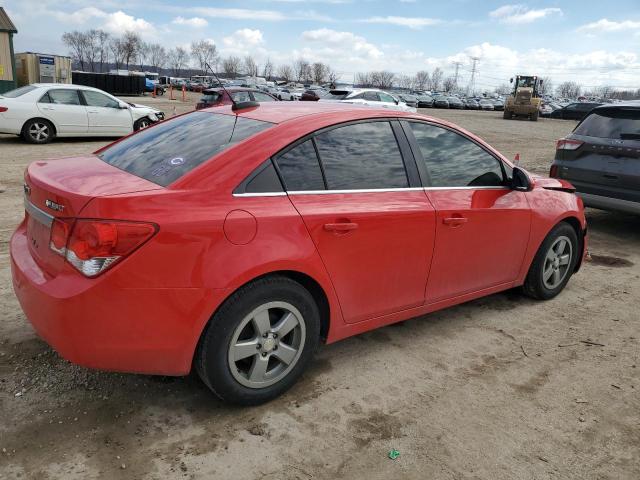 1G1PC5SB1F7229927 - 2015 CHEVROLET CRUZ LT RED photo 3