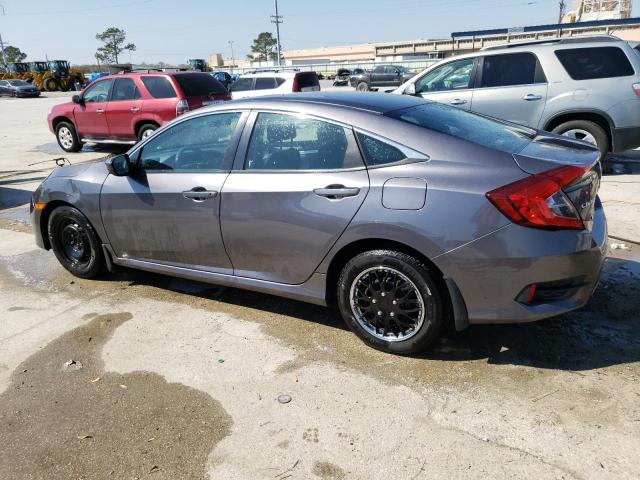 19XFC2F50GE016281 - 2016 HONDA CIVIC LX GRAY photo 2