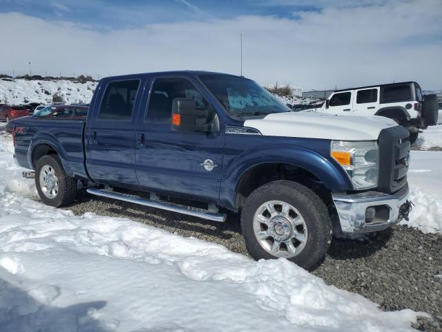 1FT7W2BT6EEB78926 - 2014 FORD F250 SUPER DUTY BLUE photo 4