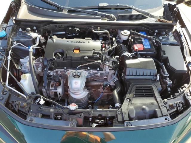 2HGFE2F23NH542441 - 2022 HONDA CIVIC LX GREEN photo 11