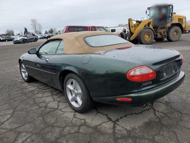 SAJGX2740VC002319 - 1997 JAGUAR XK GREEN photo 2