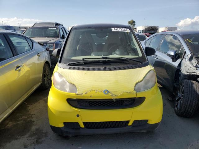 WMEEJ31X88K155588 - 2008 SMART FORTWO PURE YELLOW photo 5