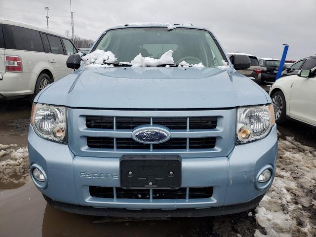 1FMCU49319KB11689 - 2009 FORD ESCAPE HYBRID BLUE photo 5