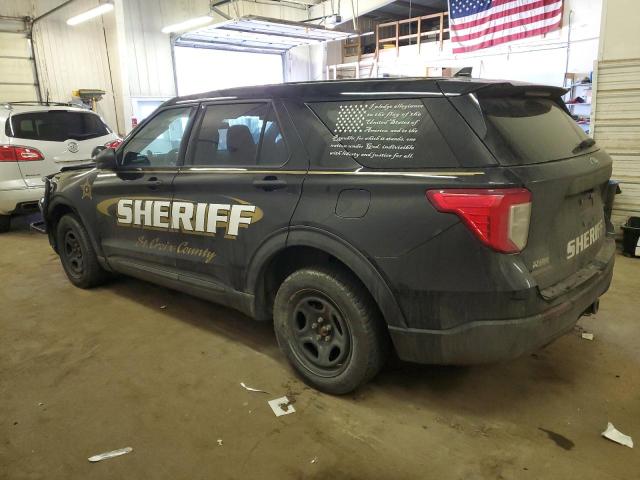 1FM5K8AB9LGA18986 - 2020 FORD EXPLORER POLICE INTERCEPTOR შავი ფოტო 2