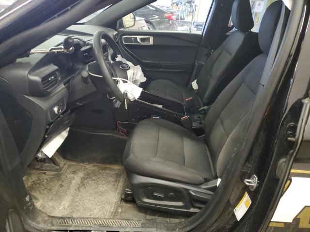 1FM5K8AB9LGA18986 - 2020 FORD EXPLORER POLICE INTERCEPTOR შავი ფოტო 7