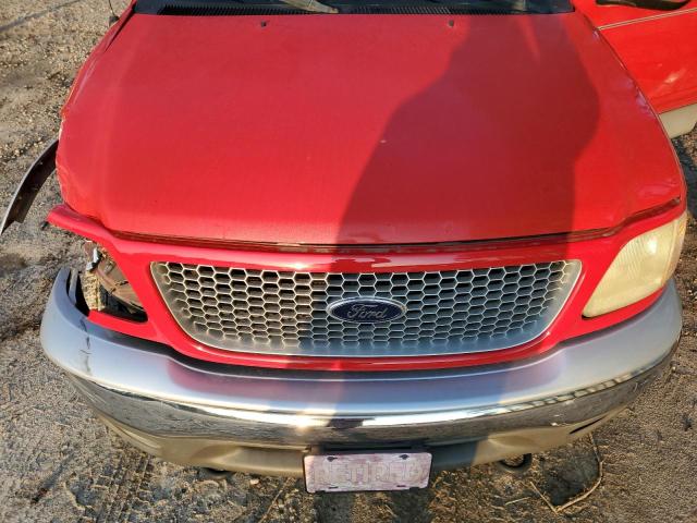 1FTRX18L02NB43155 - 2002 FORD F150 RED photo 11