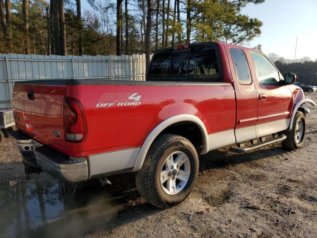 1FTRX18L02NB43155 - 2002 FORD F150 RED photo 3