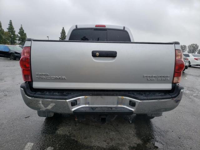 5TEKU72N46Z297751 - 2006 TOYOTA TACOMA DOUBLE CAB PRERUNNER LONG BED GRAY photo 6