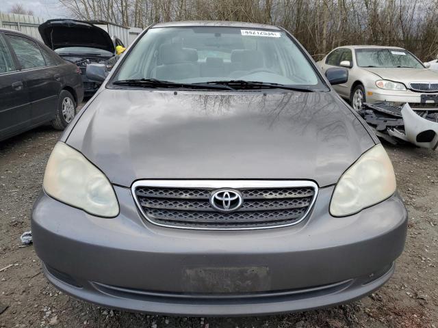 1NXBR32E86Z607656 - 2006 TOYOTA COROLLA CE GRAY photo 5