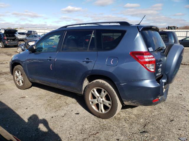 2T3BF4DV9BW106563 - 2011 TOYOTA RAV4 BLUE photo 2