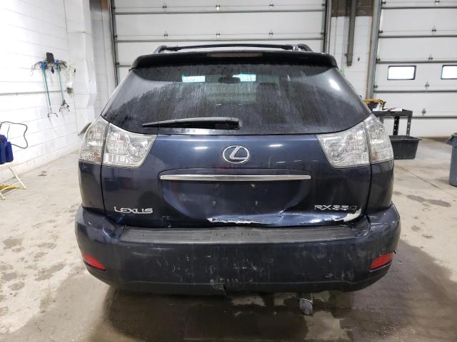 2T2HK31U57C017873 - 2007 LEXUS RX 350 BLUE photo 6