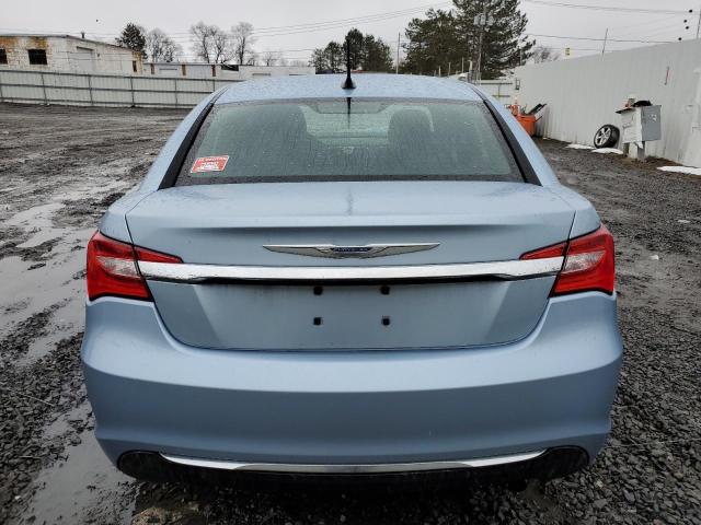 1C3CCBCB3CN308627 - 2012 CHRYSLER 200 LIMITED BLUE photo 6