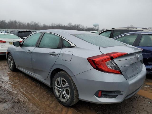 2HGFC2F51HH518577 - 2017 HONDA CIVIC LX GRAY photo 2