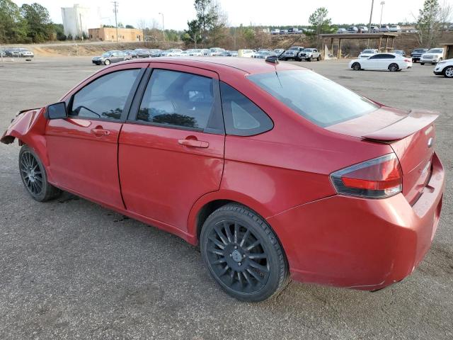 1FAHP3GN7BW139128 - 2011 FORD FOCUS SES RED photo 2