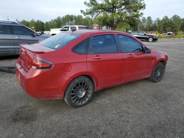 1FAHP3GN7BW139128 - 2011 FORD FOCUS SES RED photo 3