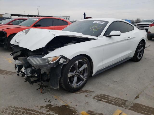 1FA6P8AM5F5335018 - 2015 FORD MUSTANG WHITE photo 1