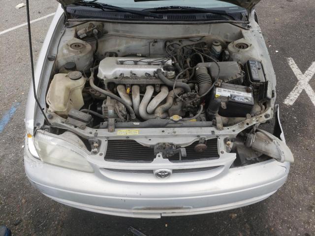 1NXBR12E1XZ240931 - 1999 TOYOTA COROLLA VE SILVER photo 11