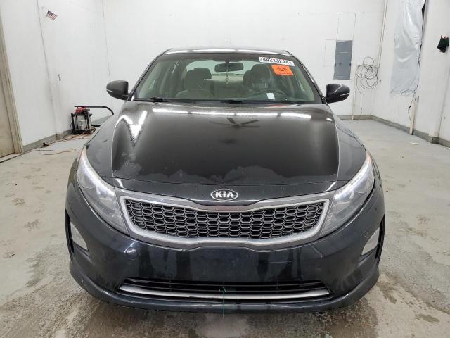 KNAGM4ADXE5075680 - 2014 KIA OPTIMA HYBRID BLACK photo 5