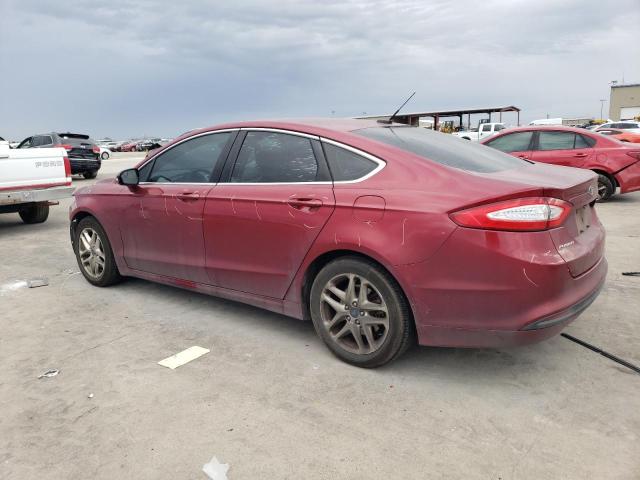 3FA6P0HD1ER378564 - 2014 FORD FUSION SE BURGUNDY photo 2