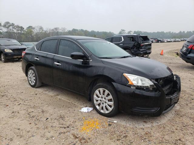 3N1AB7AP1EY209265 - 2014 NISSAN SENTRA S BLACK photo 4