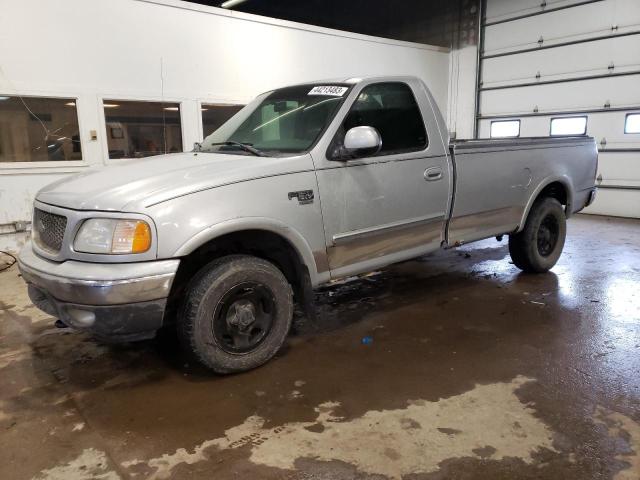 2FTRF18L11CA61958 - 2001 FORD F-150 SILVER photo 1