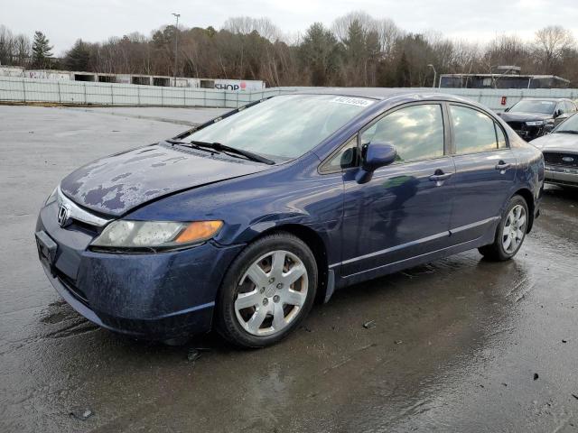 2HGFA15568H520293 - 2008 HONDA CIVIC LX BLUE photo 1