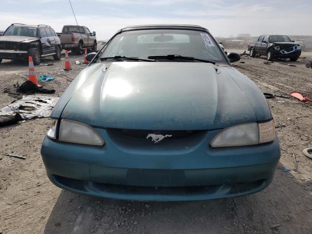 1FALP4442VF171212 - 1997 FORD MUSTANG GREEN photo 5