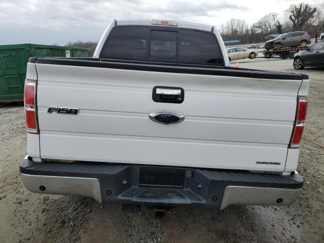 1FTFW1CF8DFA64837 - 2013 FORD F150 SUPERCREW WHITE photo 6